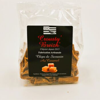 CARAMEL SARRASIN CHIPS lot 5 bags