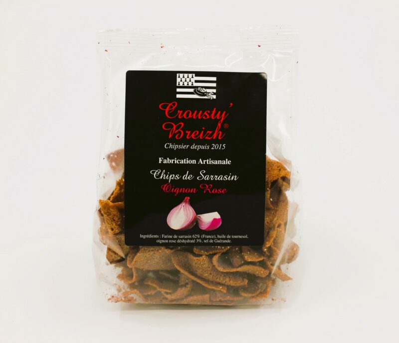 PINK ONION SARRASIN CHIPS for assortment