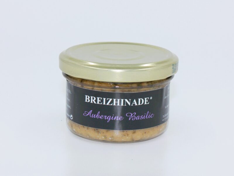 TARTINABLE AUBERGINE - BASILIC